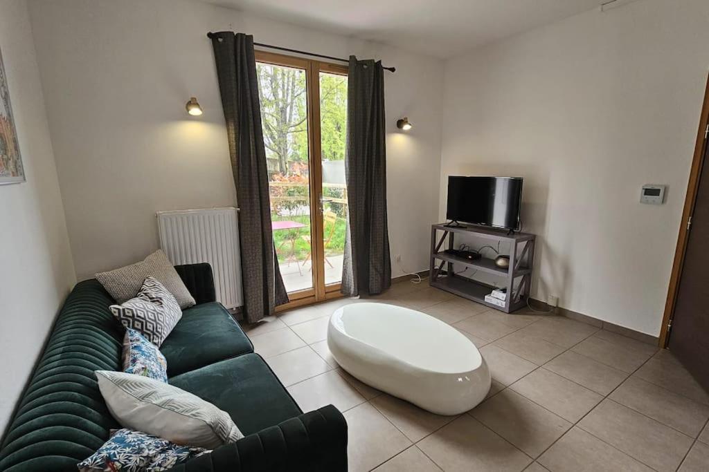 Apartmán Les Mouettes Thonon-les-Bains Exteriér fotografie
