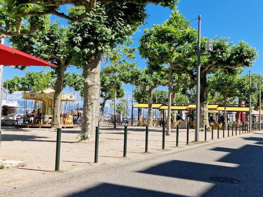 Apartmán Les Mouettes Thonon-les-Bains Exteriér fotografie